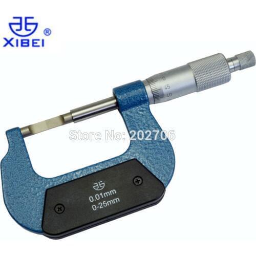 Xibei brand 0-25mm Blade Micrometer blade thickness is 0.7mm