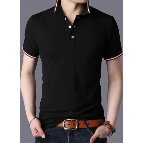 2020 Summer Men Polo Shirt Men Business Casual 95% Cotton Brand New Male Short Sleeve Polo Shirts Plus Size 3XL
