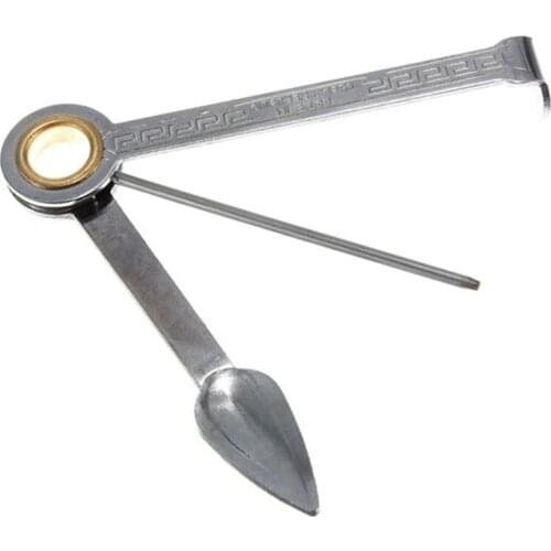 Durable 3 In 1 Metal Cleaning Knife/Pipe Needle/Pressing Rod Stick For Smoking Tobacco Weed Pipes Cleaner Tools Accessories Gift