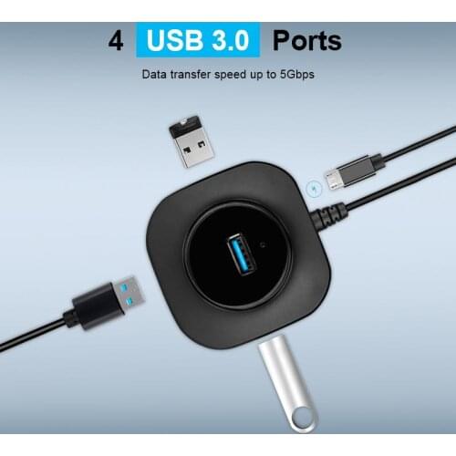 S-M371 one for four USB splitter 3.0 hub 2.0 multi-function USB splitter adapter 4 port speed converter hub expansion connector