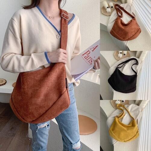 Womens Large Capacity Tote Shoulder Work Bag Handbags Satchel Purse Suede Casual Shopping Messenger Bags for Women Handbag