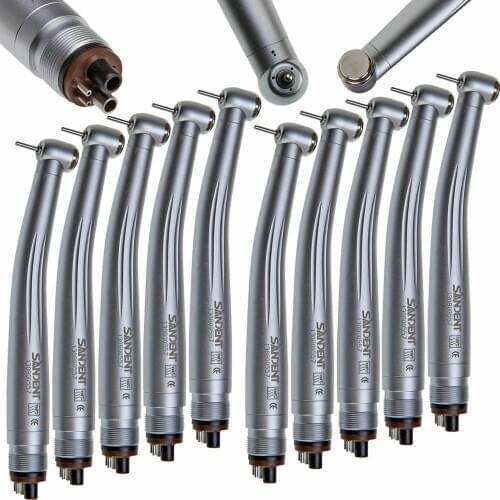 1-10Pcs NSK Style Pana Max Dental High Speed Handpiece 4Holes Standard Clean Head System Single Spray Turbine
