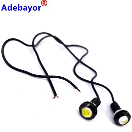 150pcs 12V DC LED 18mm Eagle Eye Light High Power lamp Daytime Running Light parking lights Auto Fog bulb Backup DRL car styling