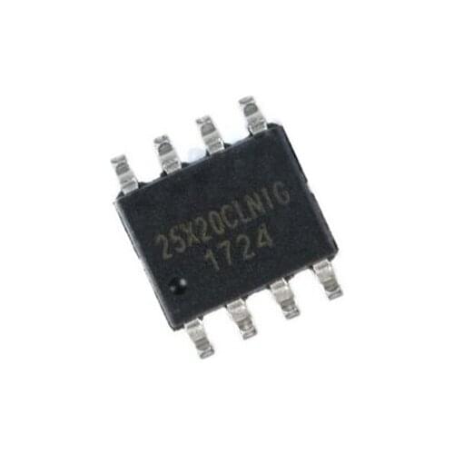 50pcs/lot W25X20CLSNIG SOIC-8 2Mbit SPI FLASH Memory IC New and Original