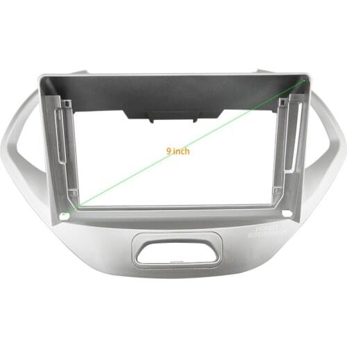 9 INCH Car Audio Frame GPS Navigation Fascia Panel Car dvd Plastic Frame Fascia is suitable for 2019 FORD FIGO ASPIRE/ FREESTYLE