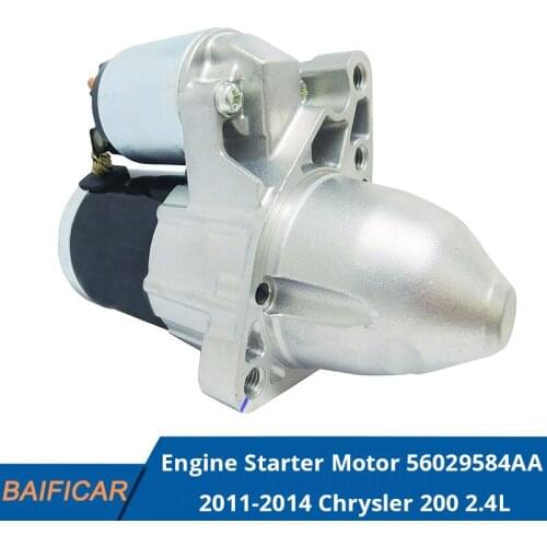 Baificar Brand New Engine Starter Motor 56029584AA For 2011-2014 Chrysler 200 2.4L
