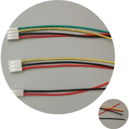 10Pcs 30cm 5P 6P 7P Single CH3.96 Header AWG22 Colorful Wire Cable