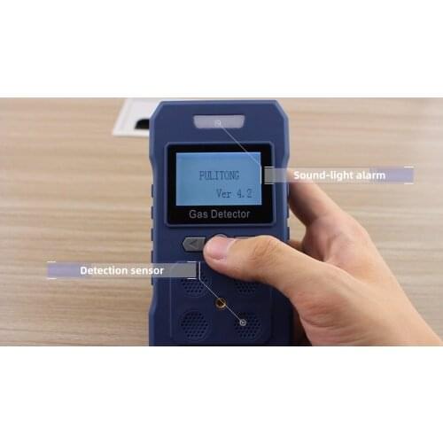Exhaust gas monitor NO Nitric Oxide SO2 carbon monoxide CO gas concentration detector