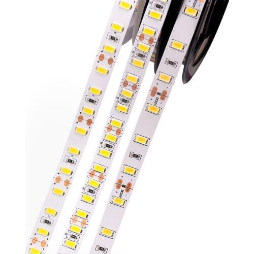 Epistar Chip SMD 5630 Led Strip Light 5M 60Leds 90leds 120leds/m Non Waterproof Commercial 5730 Led Rope Lights Natural White 5M