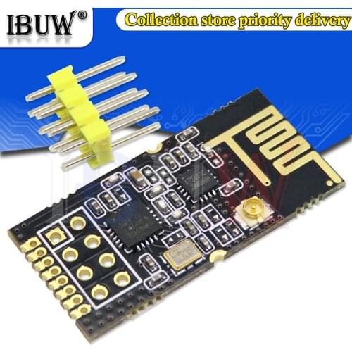 GT-24 Wireless Module 2.4G NRF24L01+PA+LNA Industrial Grade Digital Transmission Wireless Module 1100M Long Distance SMD