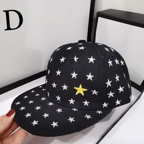 HT568 Star Embroidered headwear outdoor casual sun baseball cap for man and women fashion new Hip Hop cap hat Female male