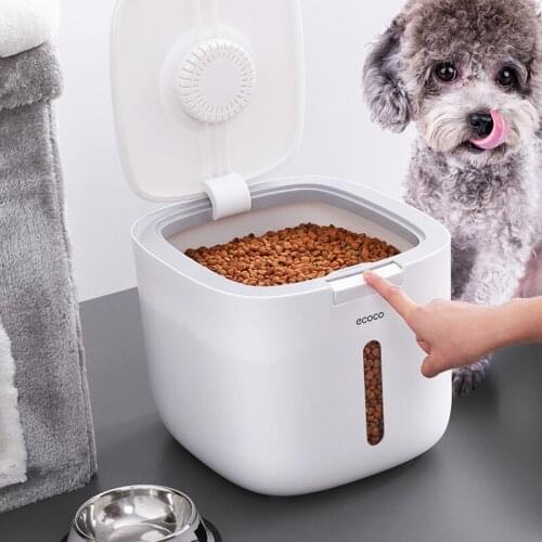 Kitchen Container 5KG 10KG Bucket Nano Insect-Proof Moisture-Proof Rice Box Grain Sealed Jar Home Storage Pet Dog Food Store Box