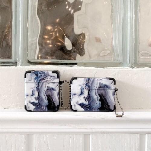 Marble Earphone Case For Airpods pro 2 Luxury soft Headphone Cases Earpods Cover Accessories for Apple Air pods 2 Charging Box