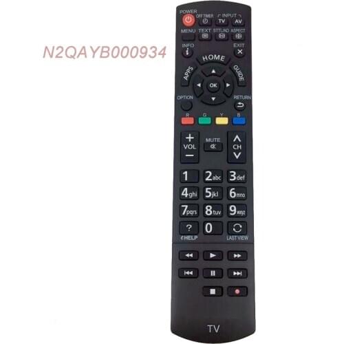 New N2QAYB000934 Remote Control Replacement For PANASONIC LCD TV TH-32AS610A TH-42AS640A TH-50AS640A TH-60AS640A