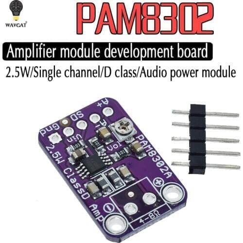 PAM8302A CJMCU-832 PAM8302 2.5W single channel Class D Audio power amplifier module development board