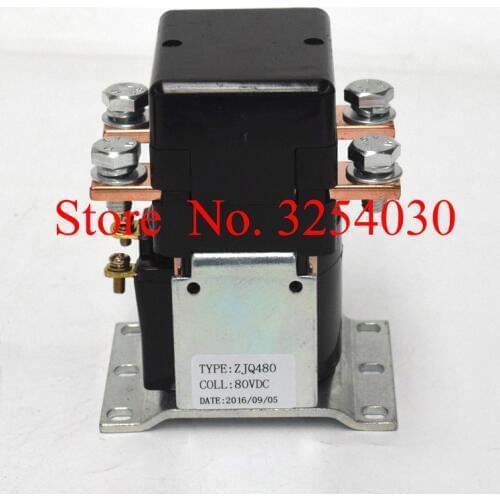 Surperb Domestic Manufacturing 72V 225A DC Contactor ZJQ480 Replacing Imported US GE300 DC Contactor IC4482CTTA300AH176XN