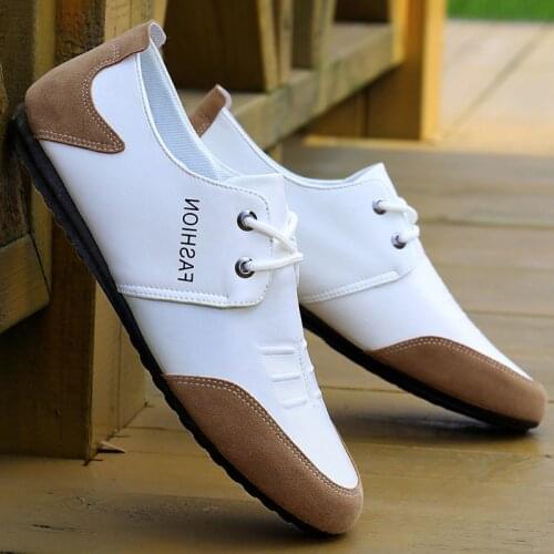 Men Driving Shoes New Fashion Genuine Leather Men Casual Shoes Luxury Brand 2020 Men Loafers Moccasins Breathable Slip on Black