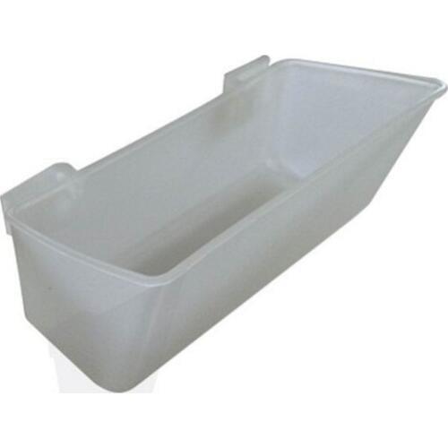 04 Pet Bird Inclined hanging groove / trough hanging groove care sand tank for feeder