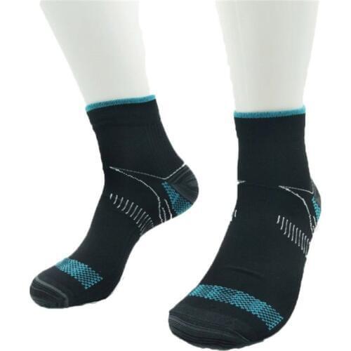 1 Pair Foot Compression Socks For Plantar Fasciitis Heel Spurs Pain Casual Sock For Men And Women