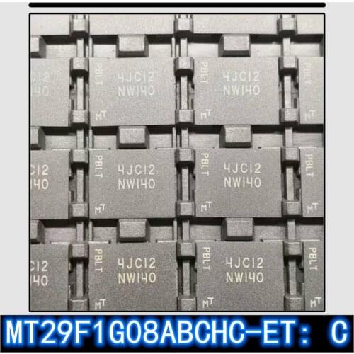1PCS-10PCS Brand new original authentic MT29F1G08ABCHC-ET: C BGA MT29F1G08ABCHC code: NW140 memory chip