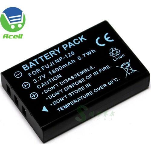 NP120 Battery for AIPTEK HDDV 8300 AHD H5 H12 Extreme Camcorder Pocket Cinema T10 T15 V10 V20 Digital Photo Frame Mona Lisa