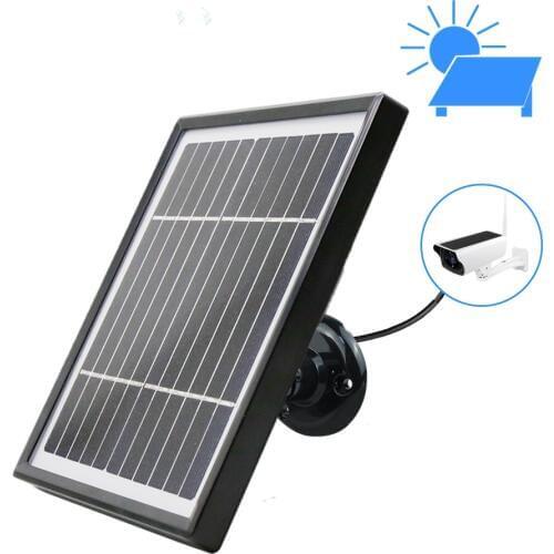 DIDSeth Solar Panel 3.3W 12V 3 Meter Cable For Outdoor Security Rechargeable Battery Powered IP WiFi Camera