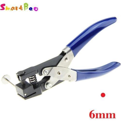 6mm Hole Punch Office Paper Puncher Hole Punching Pliers with Handles 6.0mm Hole Furador De Papel (1/4''-6mm)
