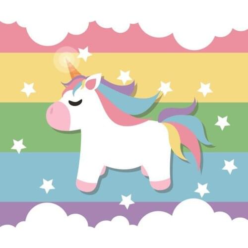 My Little Pony Backdrop Birthday Party Rainbow Event Photo Backdrop Photography Baby 1st Birthday Banner 5ft X 7ft Printed