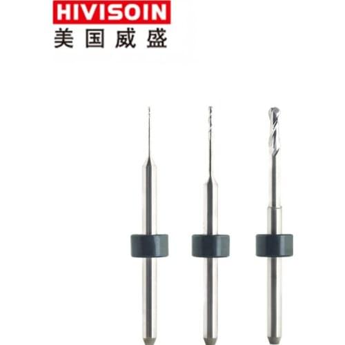 Imes-icore CAD/CAM burs Length=48mm Shank 3 mm dental milling cutters zirconia/pmma/wax block end mills