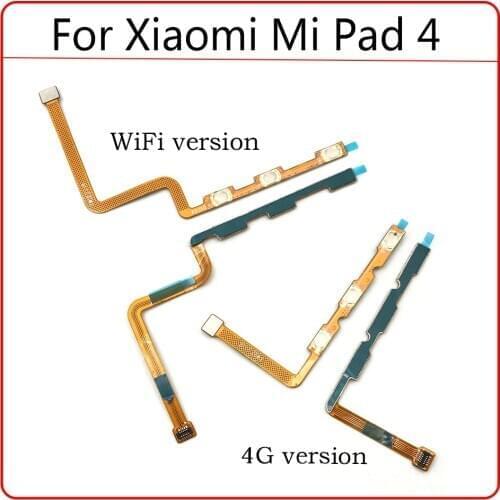 Power Switch On/Off Button Volume Key Button Flex Cable For Xiaomi Mi Pad 4 Pad4