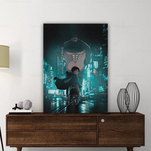Levi Ackerman Shingeki No Kyojin Anime Poster Canvas Wall Art Decoration Prints For Home Bedroom Decor Painting