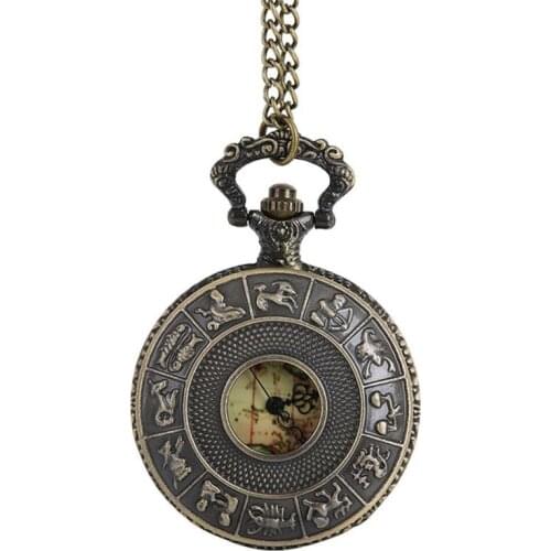 Moment # L05 2018 Fashion Vintage Chain Retro The Greatest Pocket Watch Necklace For Grandpa Dad Gifts