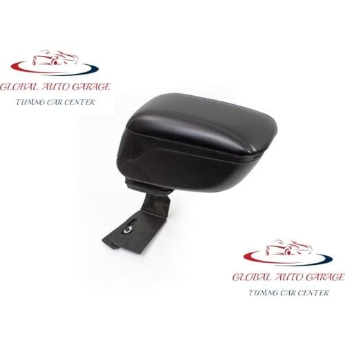 For Dacia Logan 2 Armrest 2012-2021 Car Accessories Storage Box Easy Install Universal Cup Holder Interior Auto Charging USB