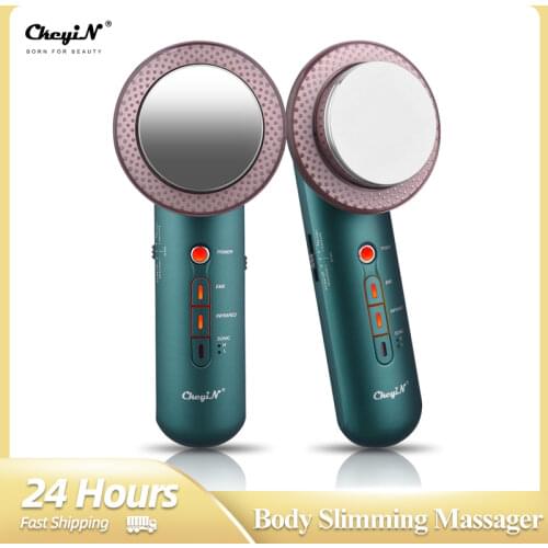CkeyiN Ultrasonic Infrared Cavitation EMS Body Slimming Massager Fat Burner Machine Weight Loss Body Shaping Massage Equipment