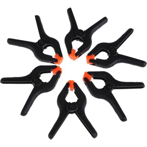 6pc Universal Photo Heavy Duty Muslin Backdrop Photo Studio Clamps 4 inch Heavy Duty Spring Clamps Clip Photo Studio Background