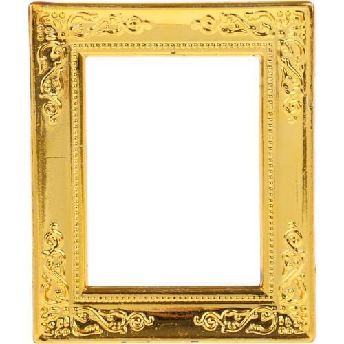 1/12 Scale Photo Frame Rahmen Dollhouse Miniature Rooms Wall Decoration Accessories