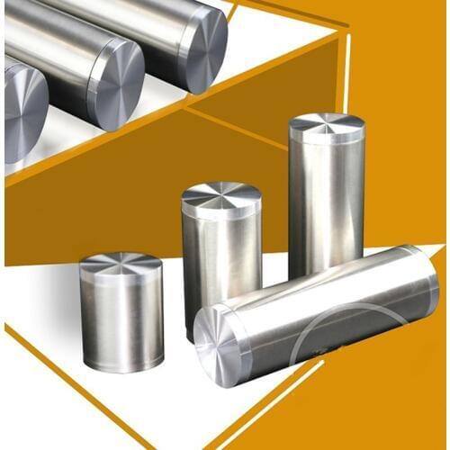 4Pcs Dia.50mm Stainless Steel Glass Top Stand Post glass top double adapter solid aluminum circle disc