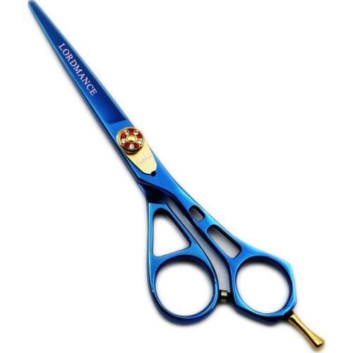 6 Inch Professional Hairdressing Scissors Hair Cutting Scissors Salon Barber Shears Blue Style High Quality