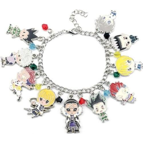 Anime HUNTER x HUNTER Keychains Pendant GON·FREECSS Key Ring Men woman Bracelet Gift Car Bag Pendent Accessories toy