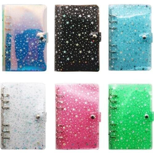 A5 A6 Star Loose Leaf Binder Notebook Inner Core Cover Journal Planner Office Stationery Supplies
