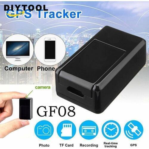 GF-08 Mini GPS Tracker Vehicle Tracing Device Free Installation GPS Tracking Locator Personal Tracking Object Anti Lost Tracer