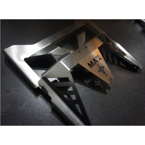 Capo Crawler Toys Car 1/8 Remote Control Wranglerr JKMAX Model Chassis Guard Axle Cover JK MAX Upgrade Parts Accessories