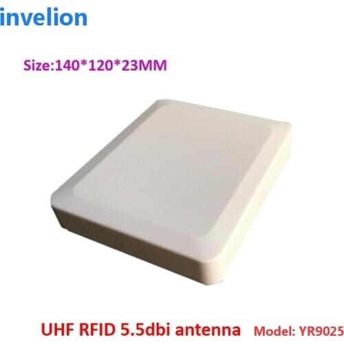 5.5dbi mini UHF rfid antenna 865-868mhz / 902-928mhz passive circular polarization SMA for forklift warehouse asset management