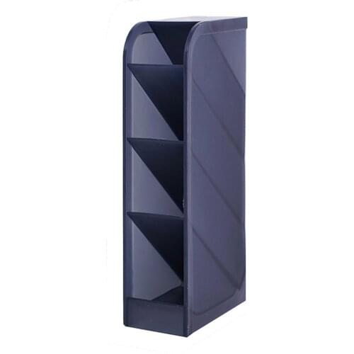 Storage Box Multifunction Desktop Debris Storage Organizer Box For Pen Makeup Brush Plastic Office Desktop Makeup Organizer Box