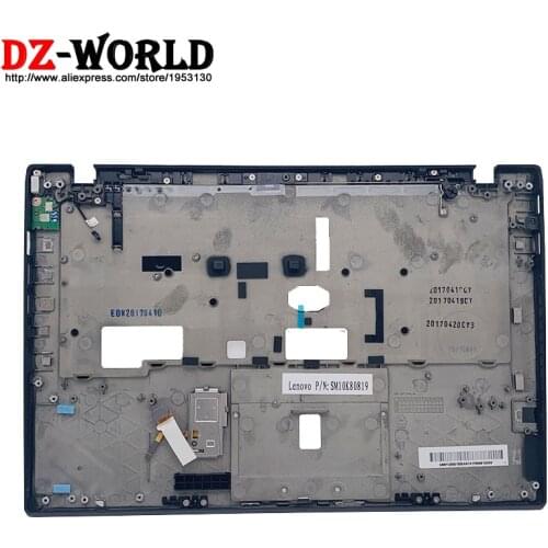 New Original Shell Keyboard Bezel Palmrest Cover Upper Case With Fingerprint for Lenovo ThinkPad T460S 00UR907 SM10H22113