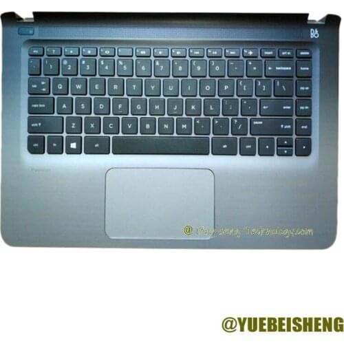 YUEBEISHENG New/org FOR HP Pavilion 14-AB 14T-AB 14Z-AB Palmrest US Keyboard Upper cover Touchpad 806756-001