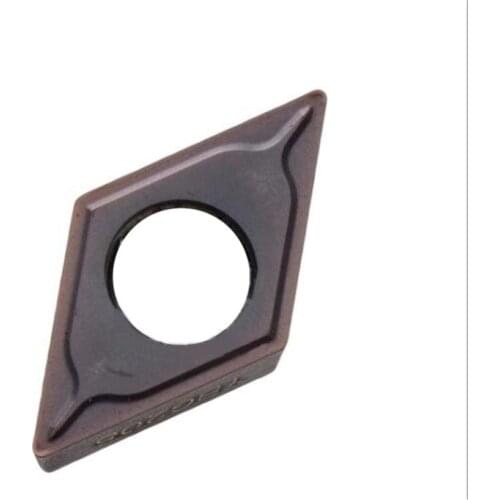 DCMT 070204 DCMT070204-EM YBG205 Carbide Cutting Tool Turning Inserts Ceramic Cutting Tools 10pcs Inserts Lathe Tools