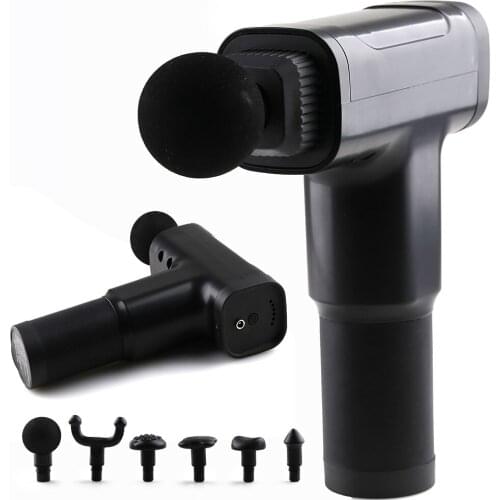 Rechargeable Tissue Massager Therapy Gun Exercising Muscle Pain Relief Body Shaping Muscle Massage Gun