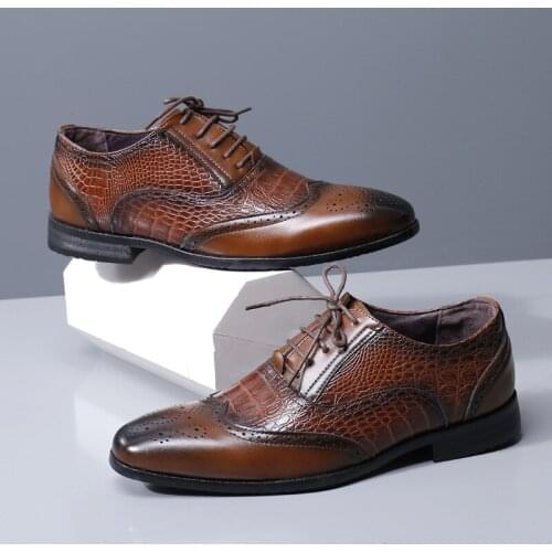 Weizhuo Brogues For Men