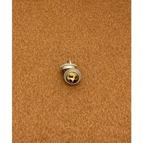 Free shipping 30pcs/lot Delicate leopard pattern silver bottom buttons DIY clothing accessories metal small shirt buttons 11mm